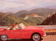 1967 Japanese Datsun Fairlady 2000 postcard