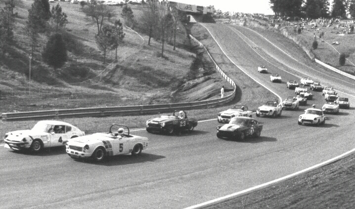 The start of the D Production race - 1970 ARRC 