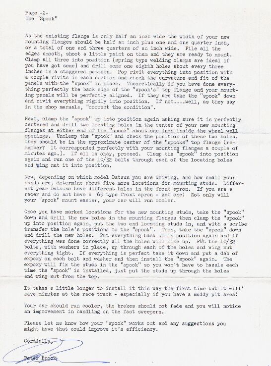 Spook Instructions - page 2