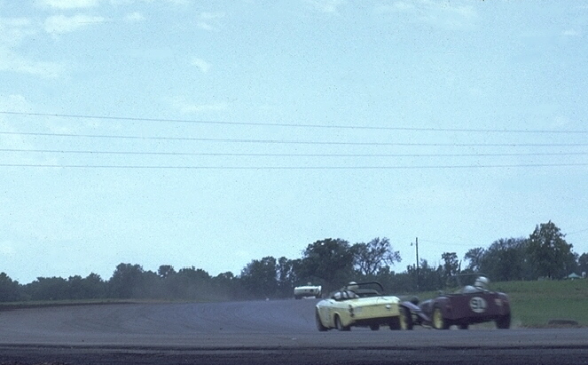 Dick Roberts - Lotus 7 in pursuit