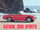 1968 Datsun 1600 Sports Brochure