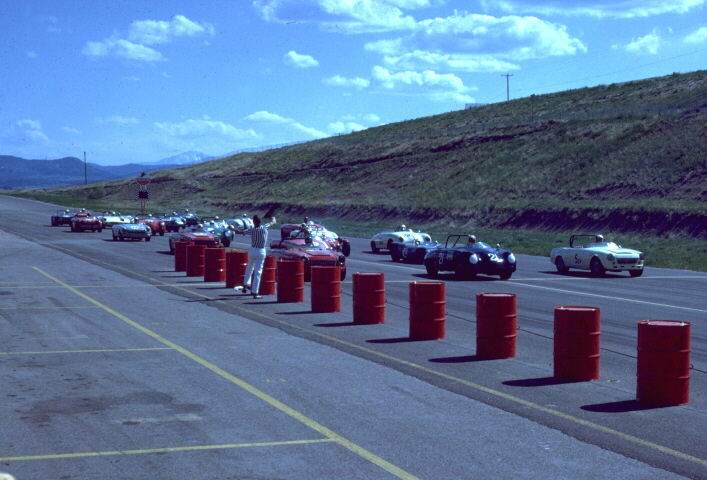 Jon Woodner on the grid at CDR - 1968