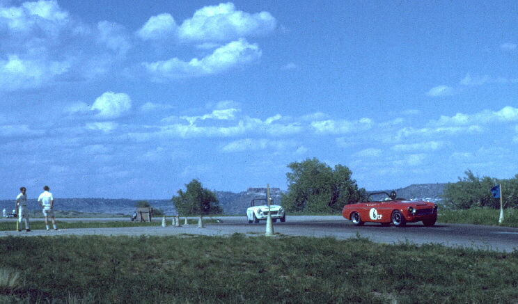 Jon Woodner leading - Parky follows
