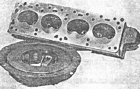 Clutch with heavy duty springs and .040 skimmed cylinder head