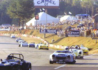 Road Atlanta, 1987 - the early laps