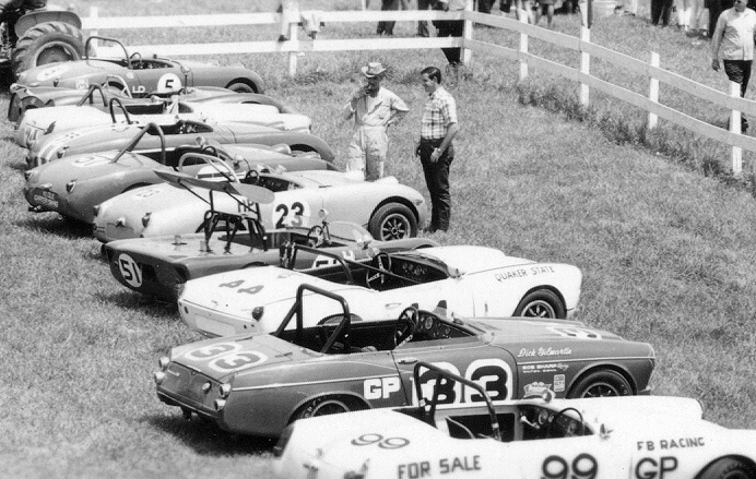 Dick Gilmartin's 1500 in the GP paddock